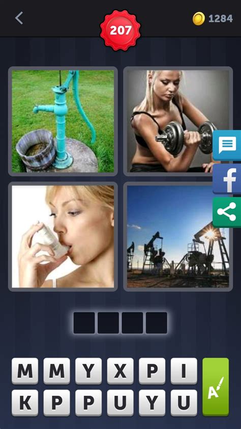 4 pics 1 word 209|4 Pics 1 Word Level 207 Answers Puzzle .